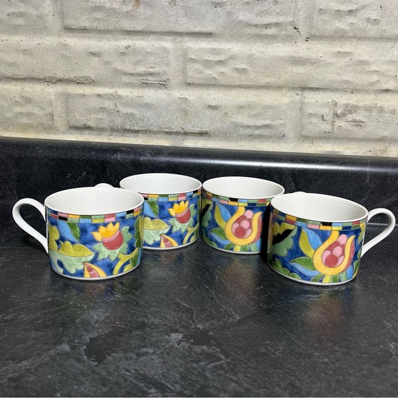 PTS International Interiors Fantasia Cups Set Of 4 - Picture 1 of 6